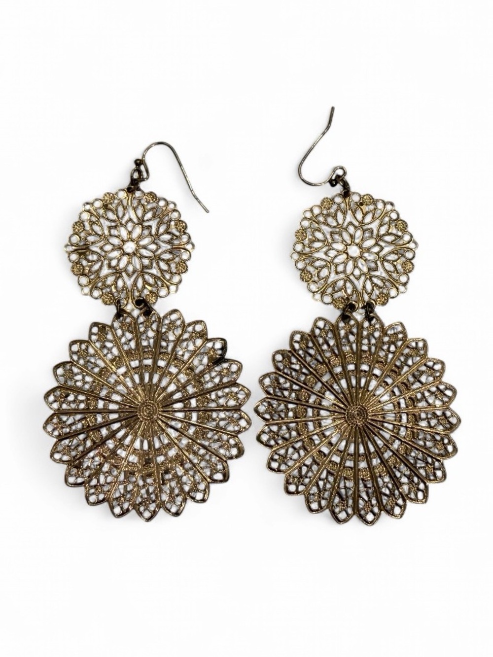 Medallion Filigree Earrings